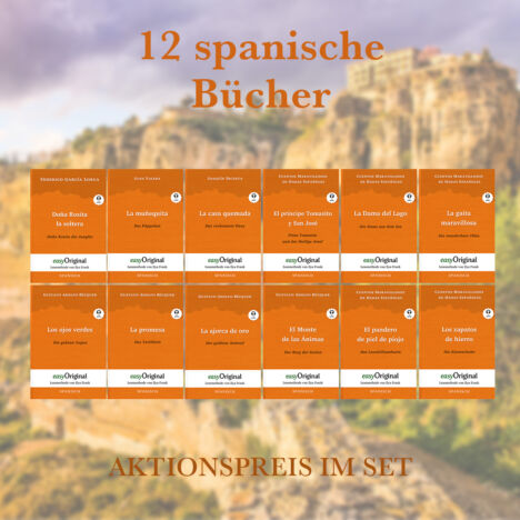 Zweisprachiges buch spanisch-deutsch, spanische lektüre, spanische bücher