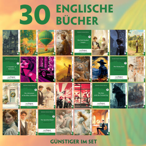 30 englische Bücher