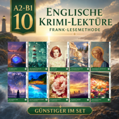 10 Englische Krimi-Lektüre A2-B1 - Frank-Lesemethode