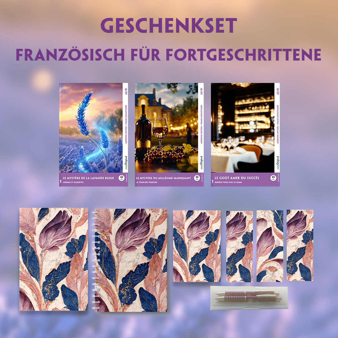 Geschenkset - Französisch für Fortgeschrittene