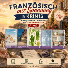 Französisch mit Spannung: 5 moderne Krimis A1-A2
