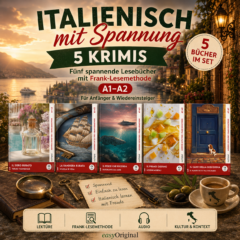 Italienisch mit Spannung: 5 Krimis A1-A2