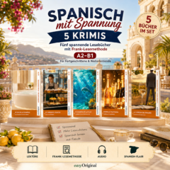 Spanisch mit Spannung: 5 moderne Krimis A2–B1