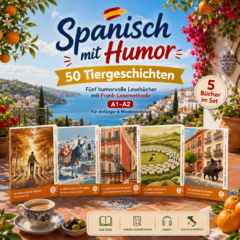 Spanisch mit Humor: 50 Tiergeschichten