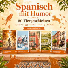 Spanisch mit Humor: 50 Tiergeschichten