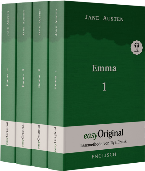 Zweisprachiges buch englisch-deutsch, englische romane, emma, jane austen