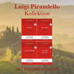 Zweisprachiges buch italienisch-deutsch, italienische lektüre, italienische kurzgeschichten, luigi pirandello